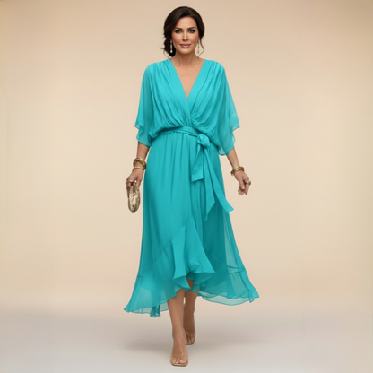 Monica - Elegante Jurk met V-hals