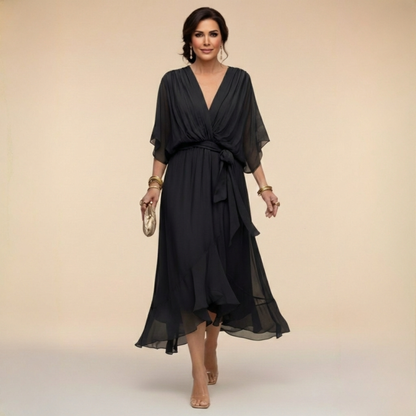 Monica - Elegante Jurk met V-hals