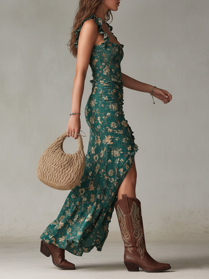 Inés - Lichtgewicht Elegante Maxi Boho Jurk
