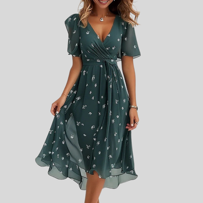 Naomie - Elegante Lichte Zomerjurk