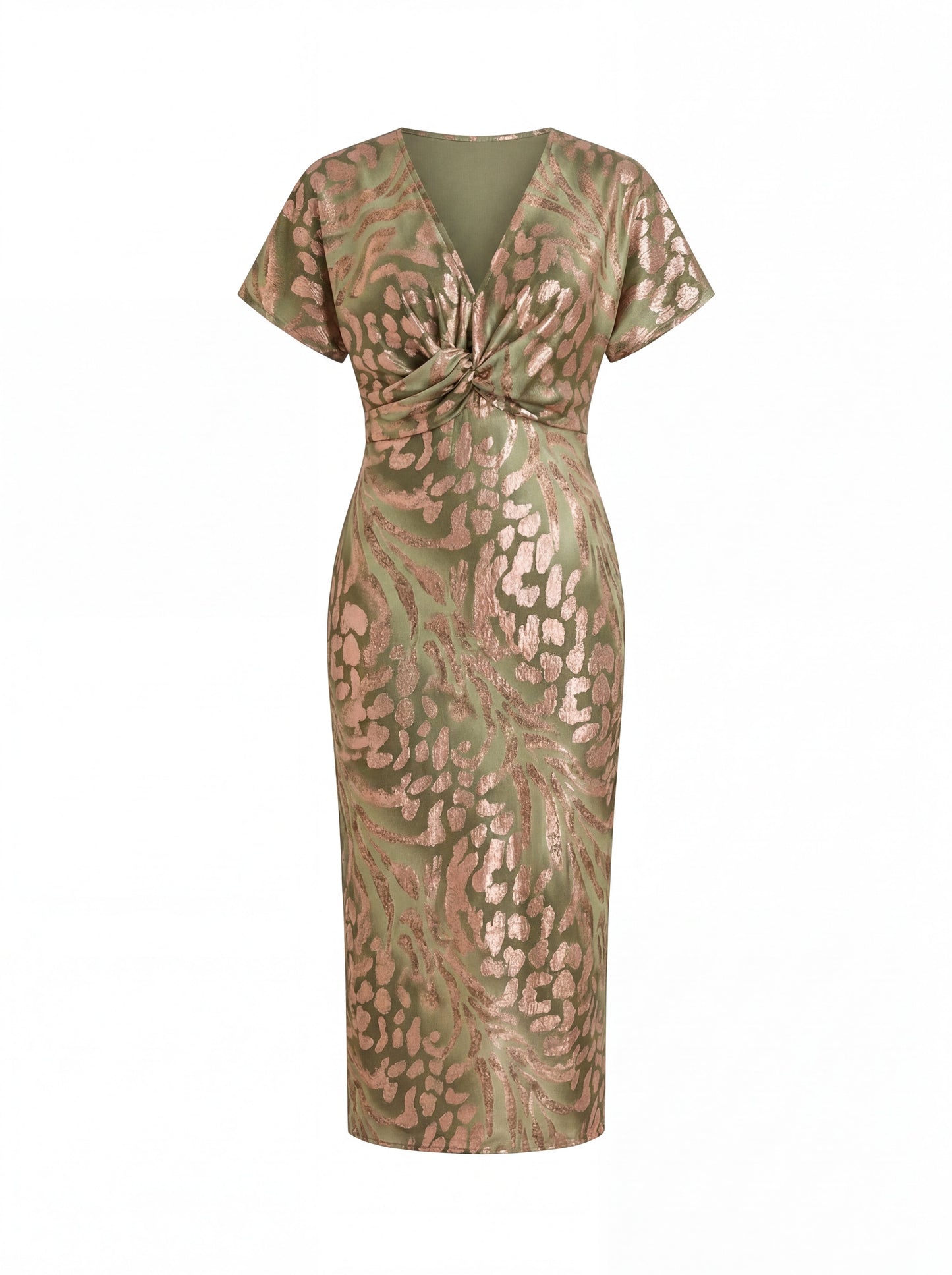 Sophie - Elegante vloeiende midi jurk