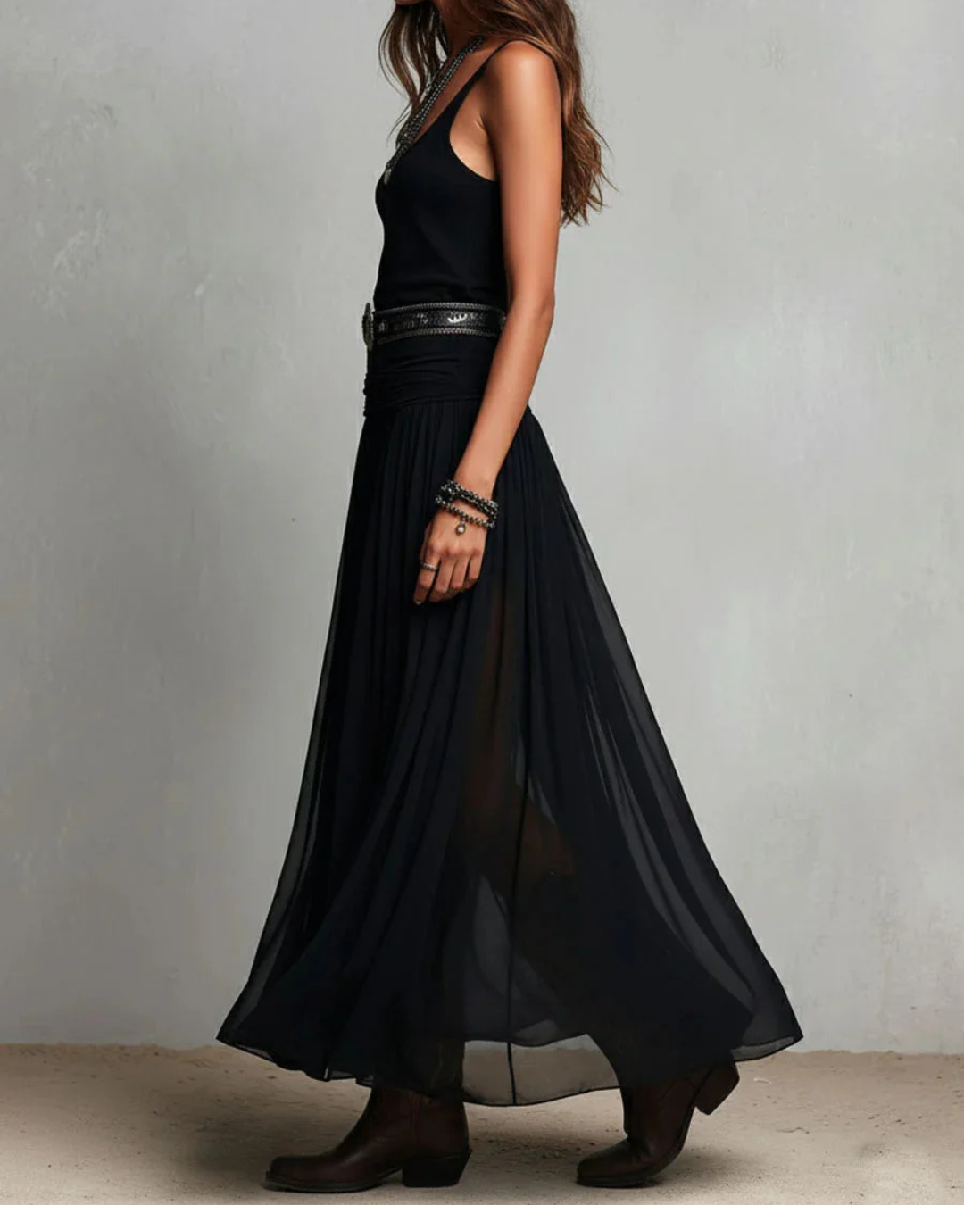 EUPHORIA SET - Elegante Dubbele Laag Jurk