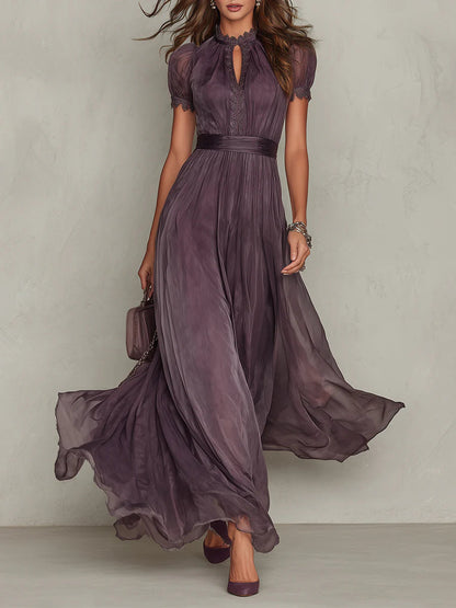 Ashley - Elegante luchtige maxi jurk