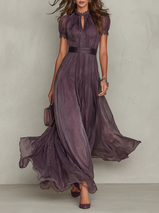 Ashley - Elegante luchtige maxi jurk