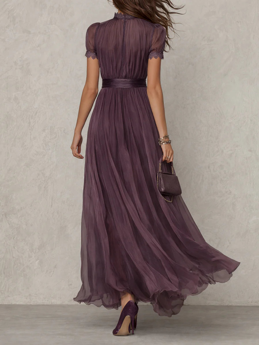 Ashley - Elegante luchtige maxi jurk