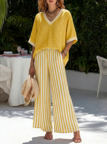 Amélia - Elegante Casual Tweedelig Set