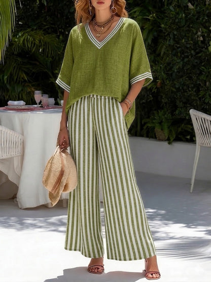 Amélia - Elegante Casual Tweedelig Set