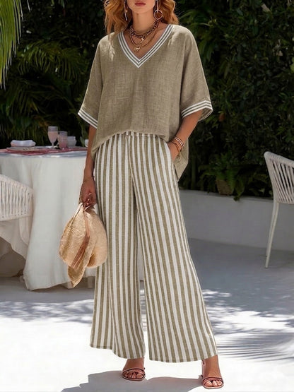 Amélia - Elegante Casual Tweedelig Set